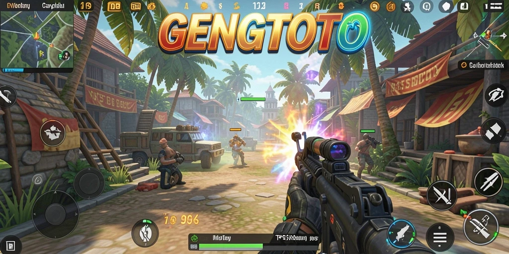Tangkapan layar menarik dari aksi gameplay di GENGTOTO