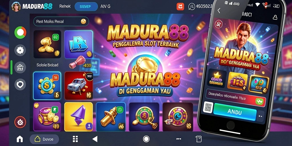 Tampilan gameplay slot yang menarik dan penuh warna.