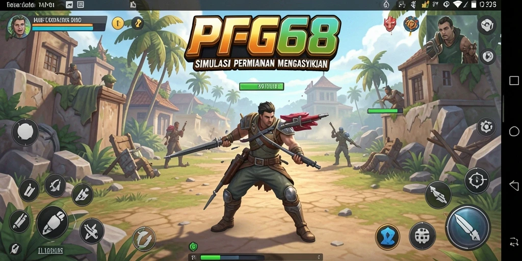 Tampilan gameplay PGG68 yang mengasyikkan dan interaktif.