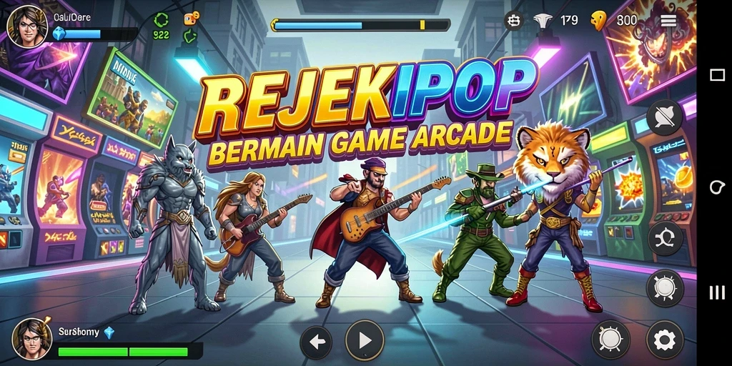 Tangkapan layar gameplay REJEKIPOP yang seru dan menantang.