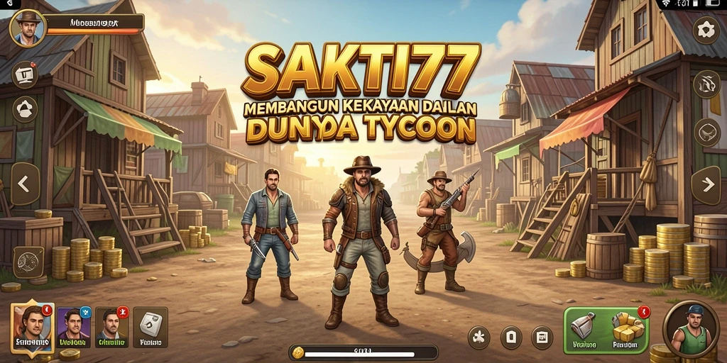 Tampilan gameplay SAKTI77 yang seru dan kompetitif.